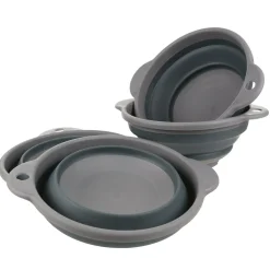 Regatta 4 bols pliables en plastique solide et pliable |< Couverts De Camping