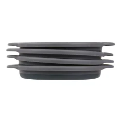 Regatta 4 bols pliables en plastique solide et pliable |< Couverts De Camping