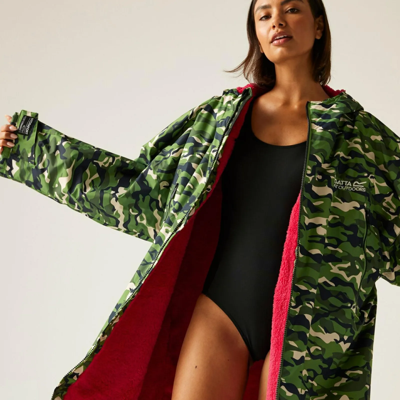 Regatta Adulte Robe à langer |<Femme Poncho|Poncho