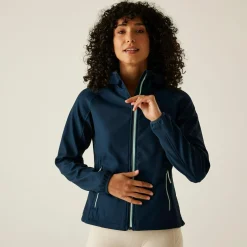 Regatta Arec III Femme Veste de marche à capuche coupe-vent softshell |<Femme Vestes Softshell
