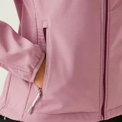 Regatta Arec III Femme Veste de marche à capuche coupe-vent softshell |<Femme Vestes Softshell