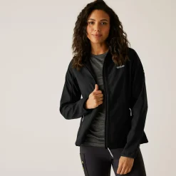 Regatta Arec III Femme Veste de marche à capuche coupe-vent softshell |<Femme Vestes Softshell