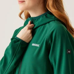 Regatta Arec III Femme Veste de marche à capuche coupe-vent softshell |<Femme Vestes Softshell