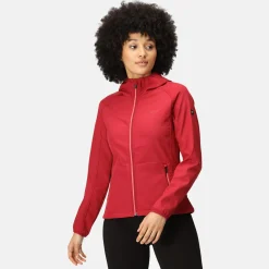 Regatta Arec III Femme Veste de marche à capuche coupe-vent softshell |<Femme Vestes Softshell