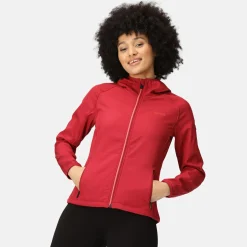 Regatta Arec III Femme Veste de marche à capuche coupe-vent softshell |<Femme Vestes Softshell