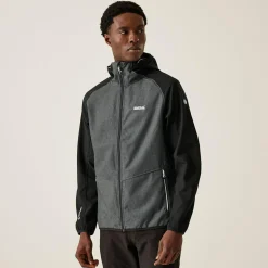 Regatta Arec III Homme Veste de marche à capuche coupe-vent softshell |<Homme Vestes Softshell