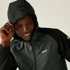 Regatta Arec III Homme Veste de marche à capuche coupe-vent softshell |<Homme Vestes Softshell