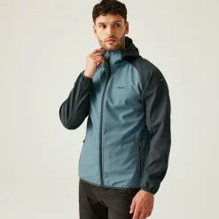 Regatta Arec III Homme Veste de marche à capuche coupe-vent softshell |<Homme Vestes Softshell