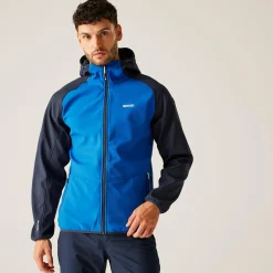Regatta Arec III Homme Veste de marche à capuche coupe-vent softshell |<Homme Vestes Softshell