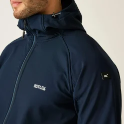 Regatta Arec III Homme Veste de marche à capuche coupe-vent softshell |<Homme Vestes Softshell