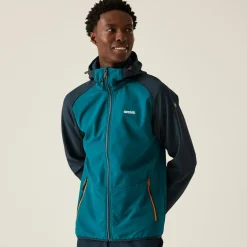 Regatta Arec III Homme Veste de marche à capuche coupe-vent softshell |<Homme Vestes Softshell