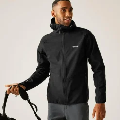 Regatta Arec III Homme Veste de marche à capuche coupe-vent softshell |<Homme Vestes Softshell