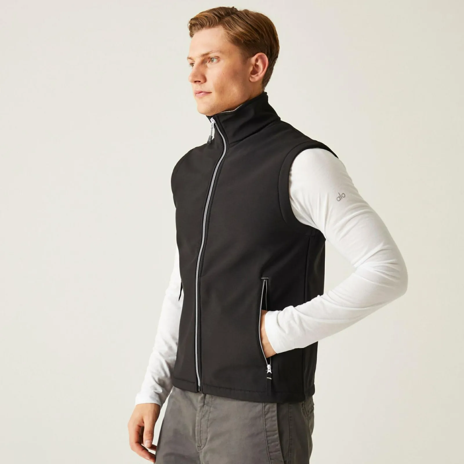 Regatta Ascender Homme Gilet softshell à capuche 2 épaisseurs |< Vestes & Manteaux