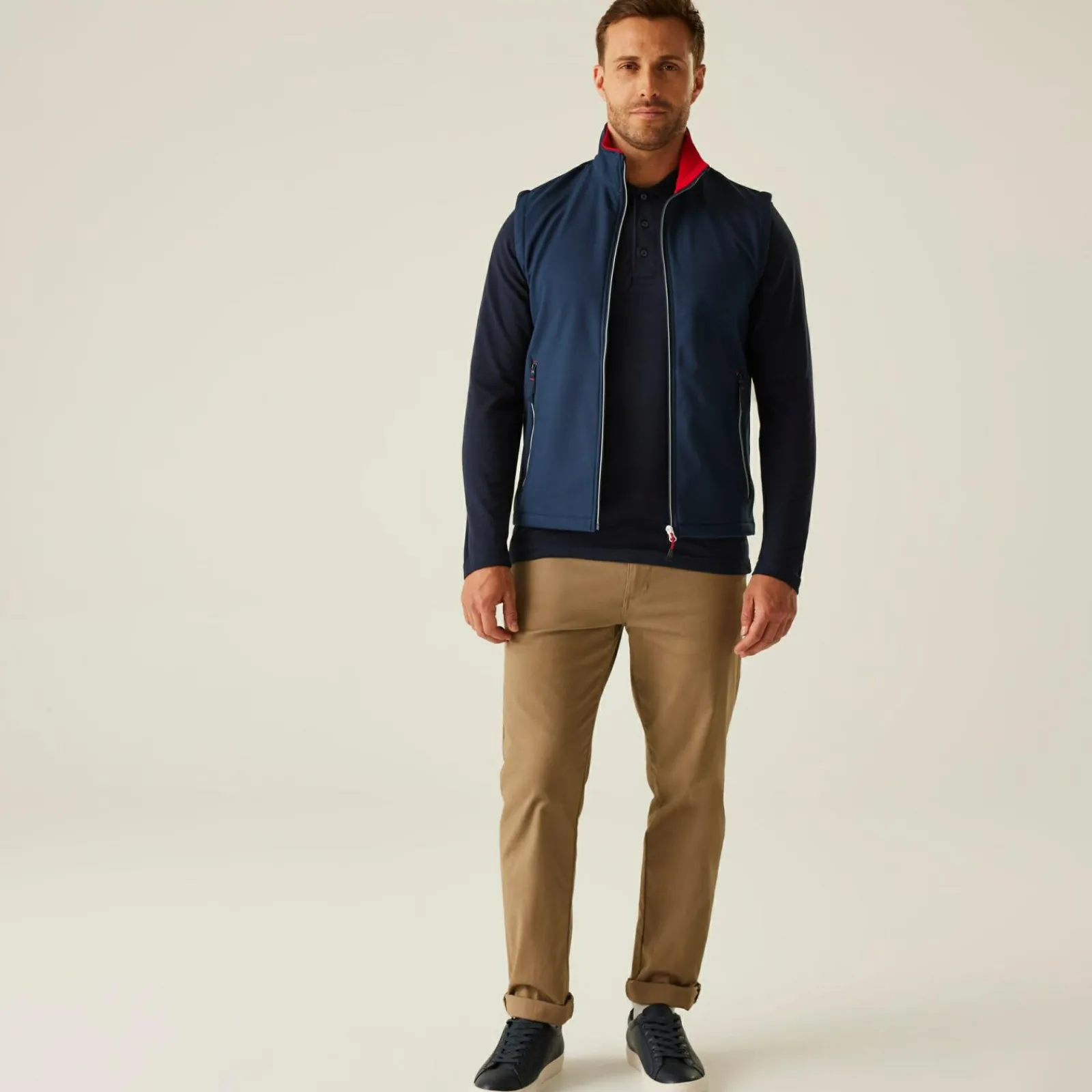 Regatta Ascender Homme Gilet softshell à capuche 2 épaisseurs |<Homme Vestes Sans Manches|Vestes Sans Manches