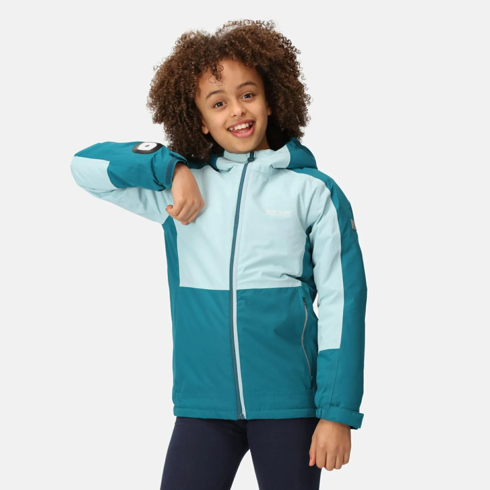 Regatta Beamz III Enfant Veste imperméable |<Enfant Vêtements De Fille|Vestes Imperméables