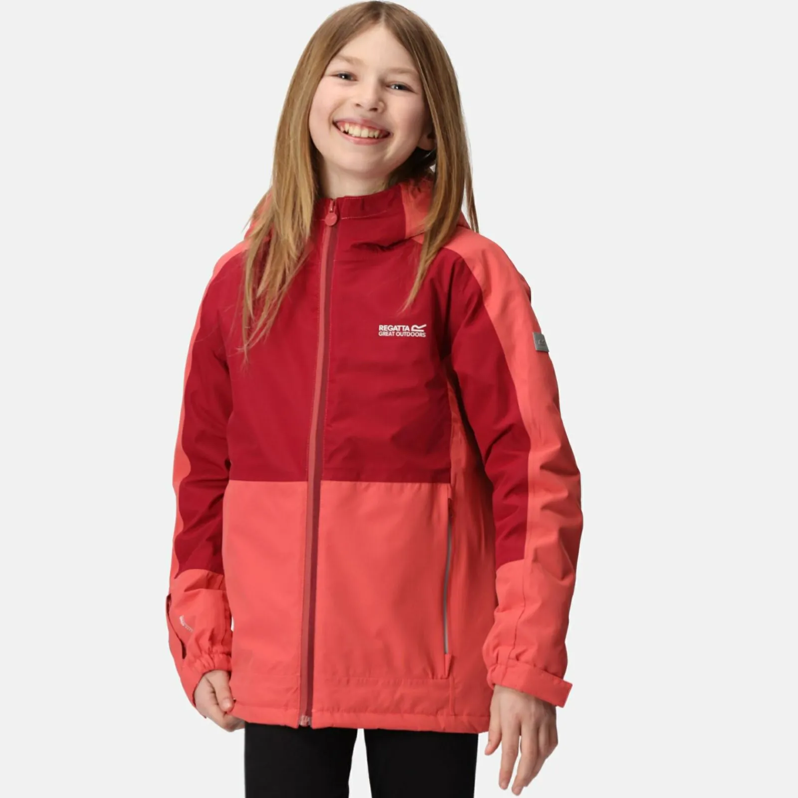 Regatta Beamz III Enfant Veste imperméable |<Enfant Vêtements De Fille|Vestes Imperméables