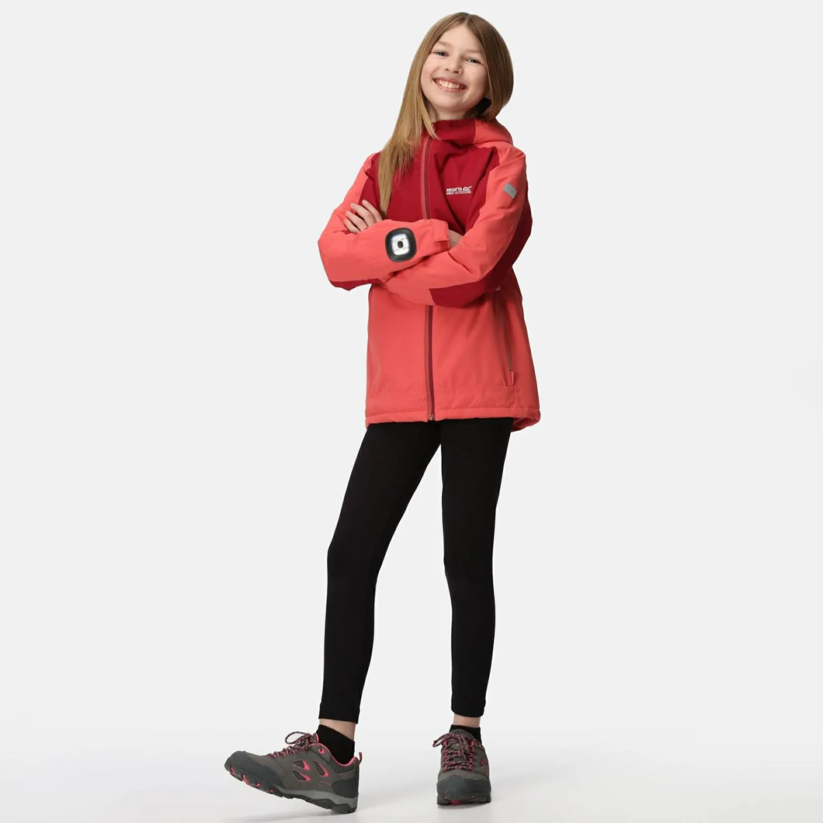 Regatta Beamz III Enfant Veste imperméable |<Enfant Vêtements De Fille|Vestes Imperméables