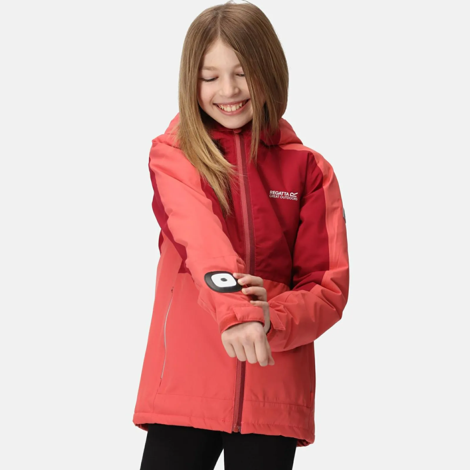 Regatta Beamz III Enfant Veste imperméable |<Enfant Vêtements De Fille|Vestes Imperméables
