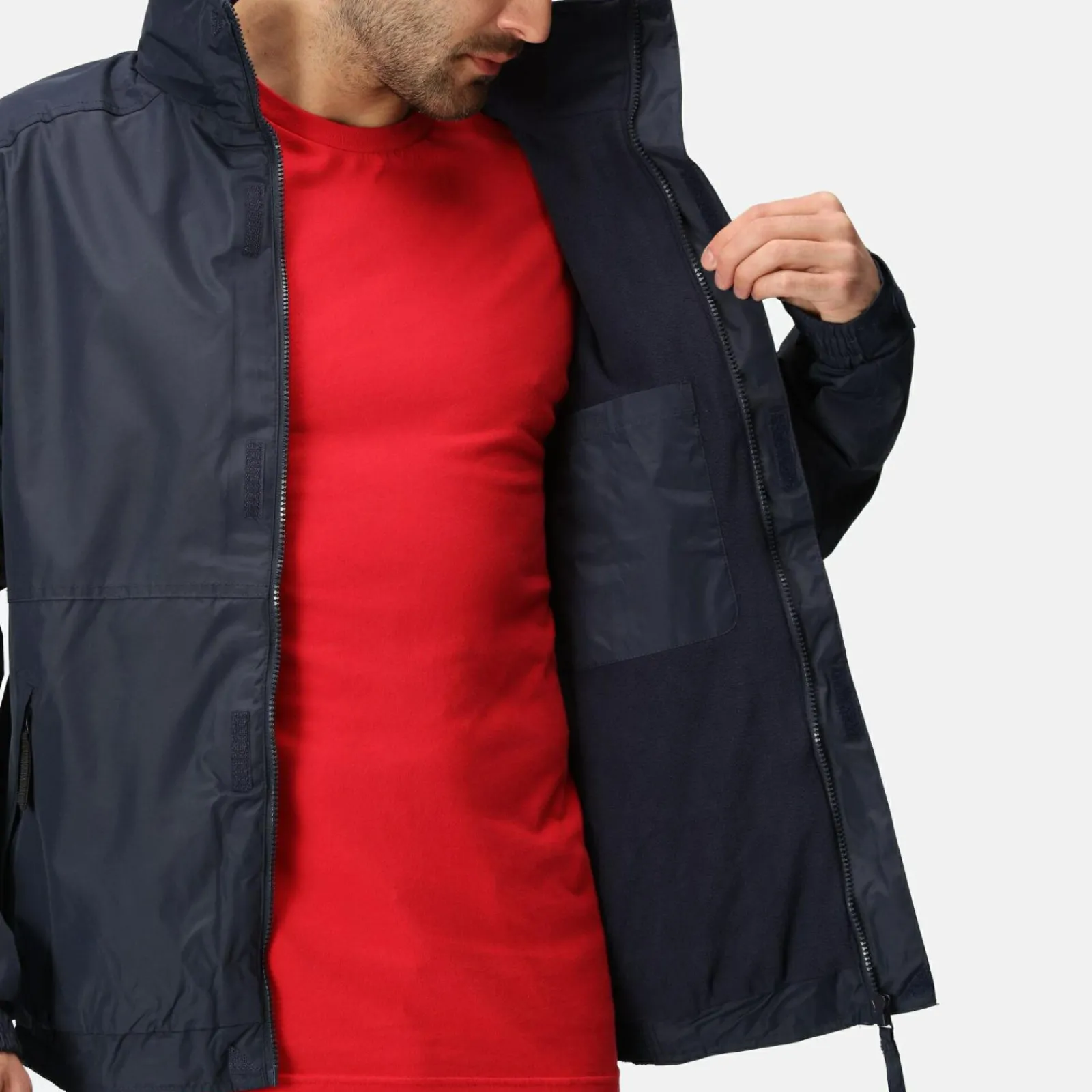 Regatta Blouson doublée polaire imperméable et respirante Homme DOVER |< Vestes & Manteaux|Vestes