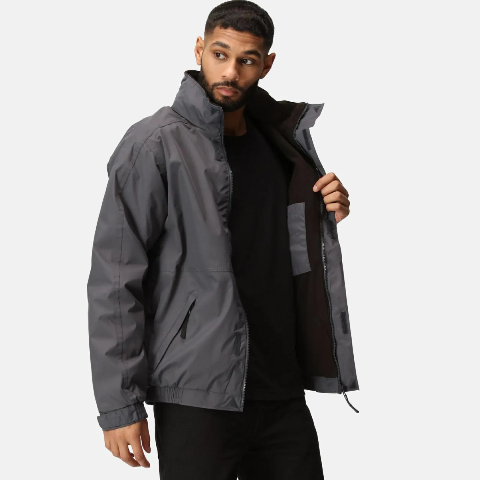 Regatta Blouson doublée polaire imperméable et respirante Homme DOVER |< Vestes & Manteaux|Vestes