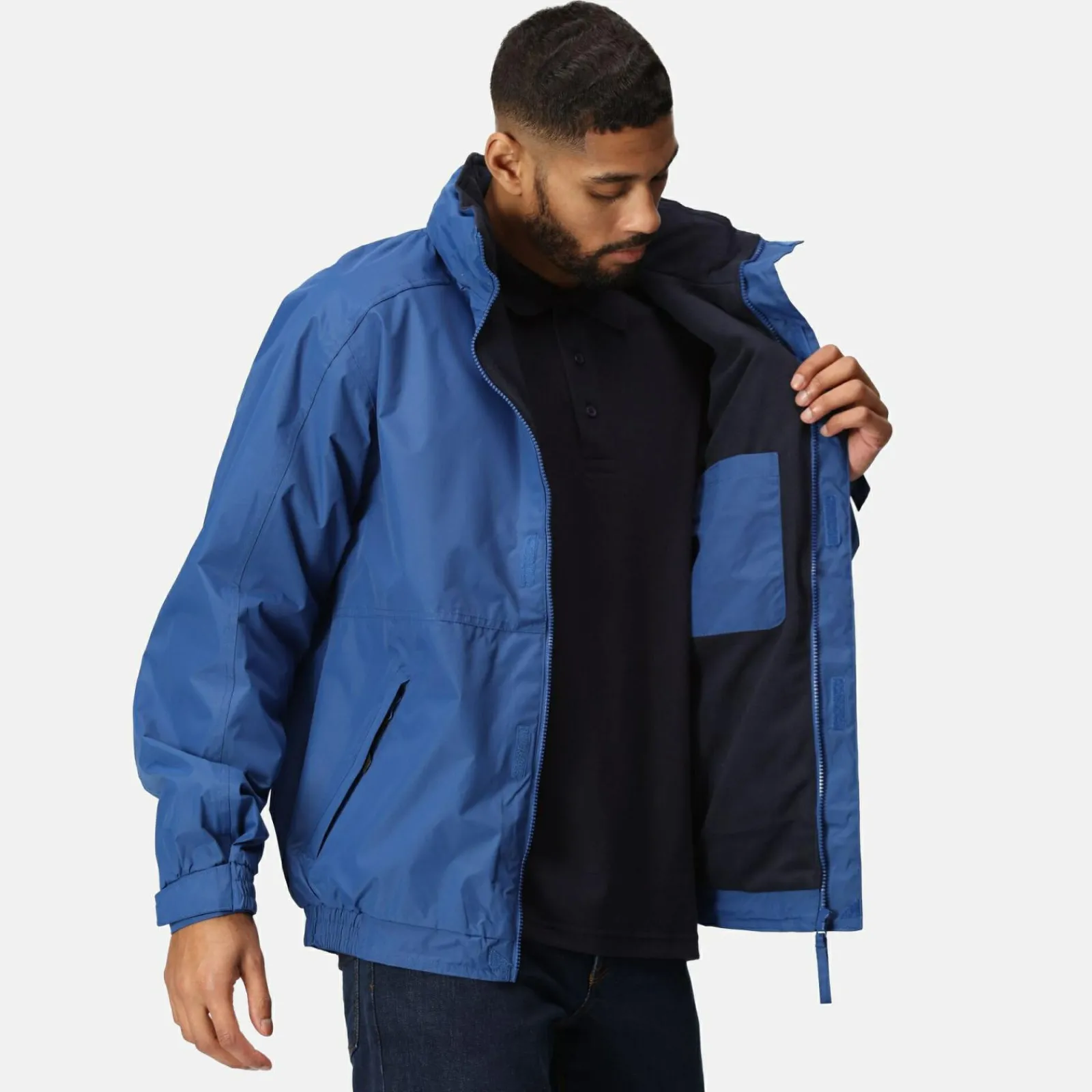 Regatta Blouson doublée polaire imperméable et respirante Homme DOVER |< Vestes & Manteaux|Vestes