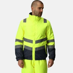 Regatta Blouson Homme imperméable HI-VIS |< Vestes & Manteaux|Vêtements Haute Visibilité