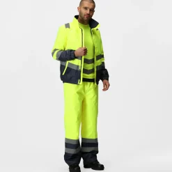 Regatta Blouson Homme imperméable HI-VIS |< Vestes & Manteaux|Vêtements Haute Visibilité