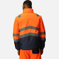 Regatta Blouson Homme imperméable HI-VIS |< Vestes & Manteaux|Vêtements Haute Visibilité