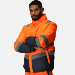 Regatta Blouson Homme imperméable HI-VIS |< Vestes & Manteaux|Vêtements Haute Visibilité
