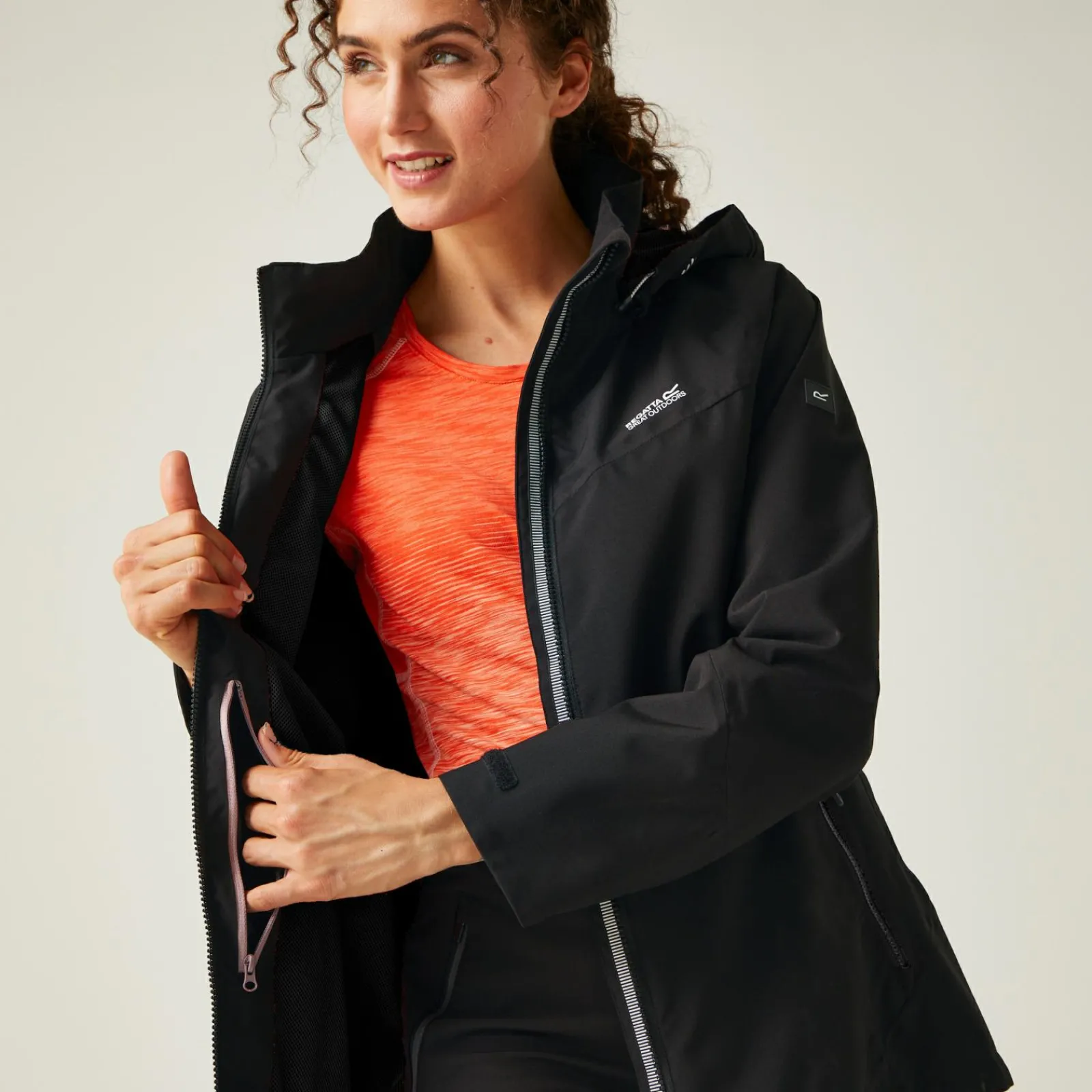 Regatta Bosfield II Femme Veste imperméable |<Femme Vestes Imperméables