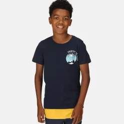 Regatta Bosley V Enfant T-shirt à imprimé graphique |<Enfant Vêtements Garçon|T-Shirts