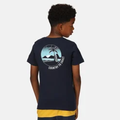 Regatta Bosley V Enfant T-shirt à imprimé graphique |<Enfant Vêtements Garçon|T-Shirts