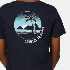 Regatta Bosley V Enfant T-shirt à imprimé graphique |<Enfant Vêtements Garçon|T-Shirts
