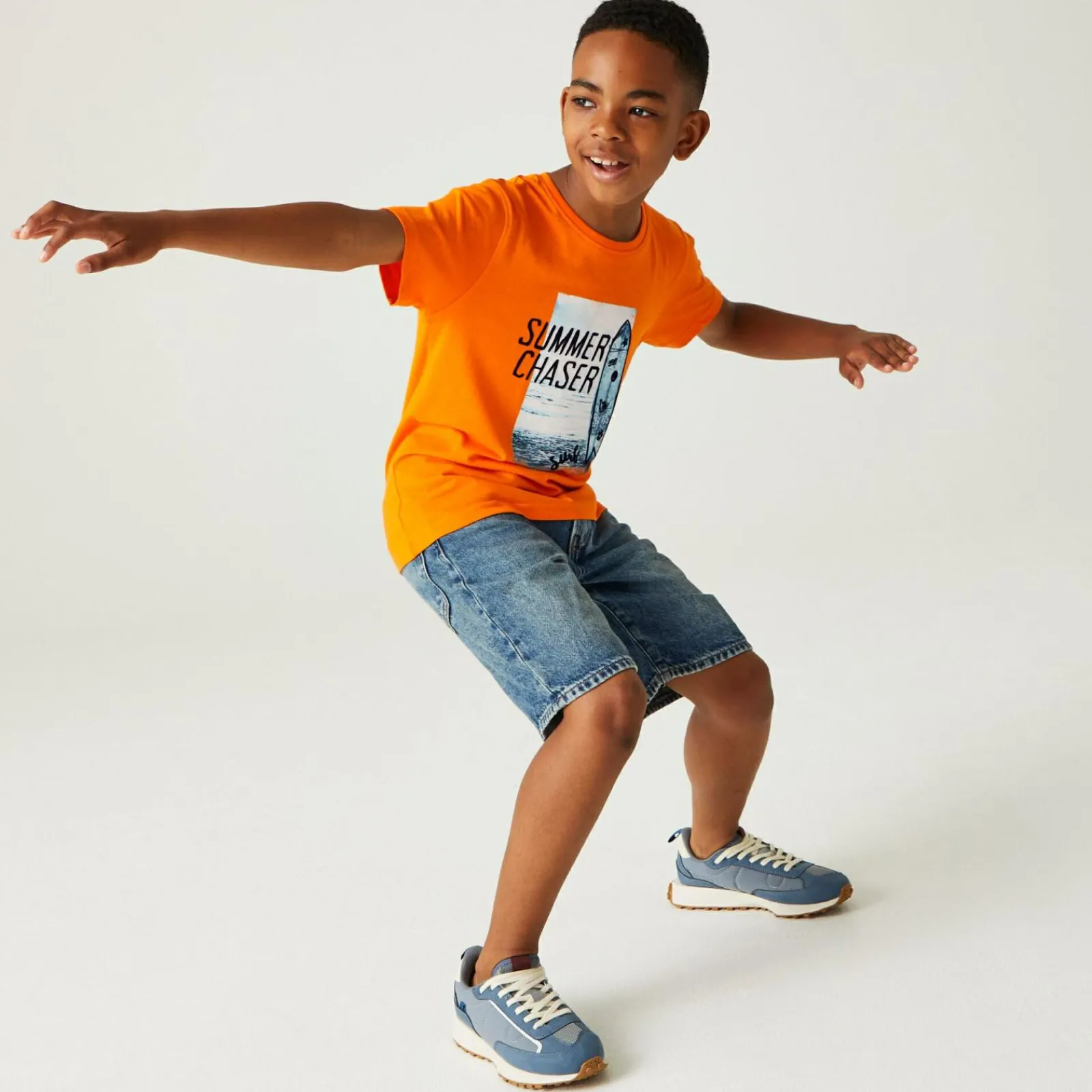 Regatta Bosley VII Enfant T-shirt à imprimé graphique |<Enfant Vêtements Garçon|T-Shirts