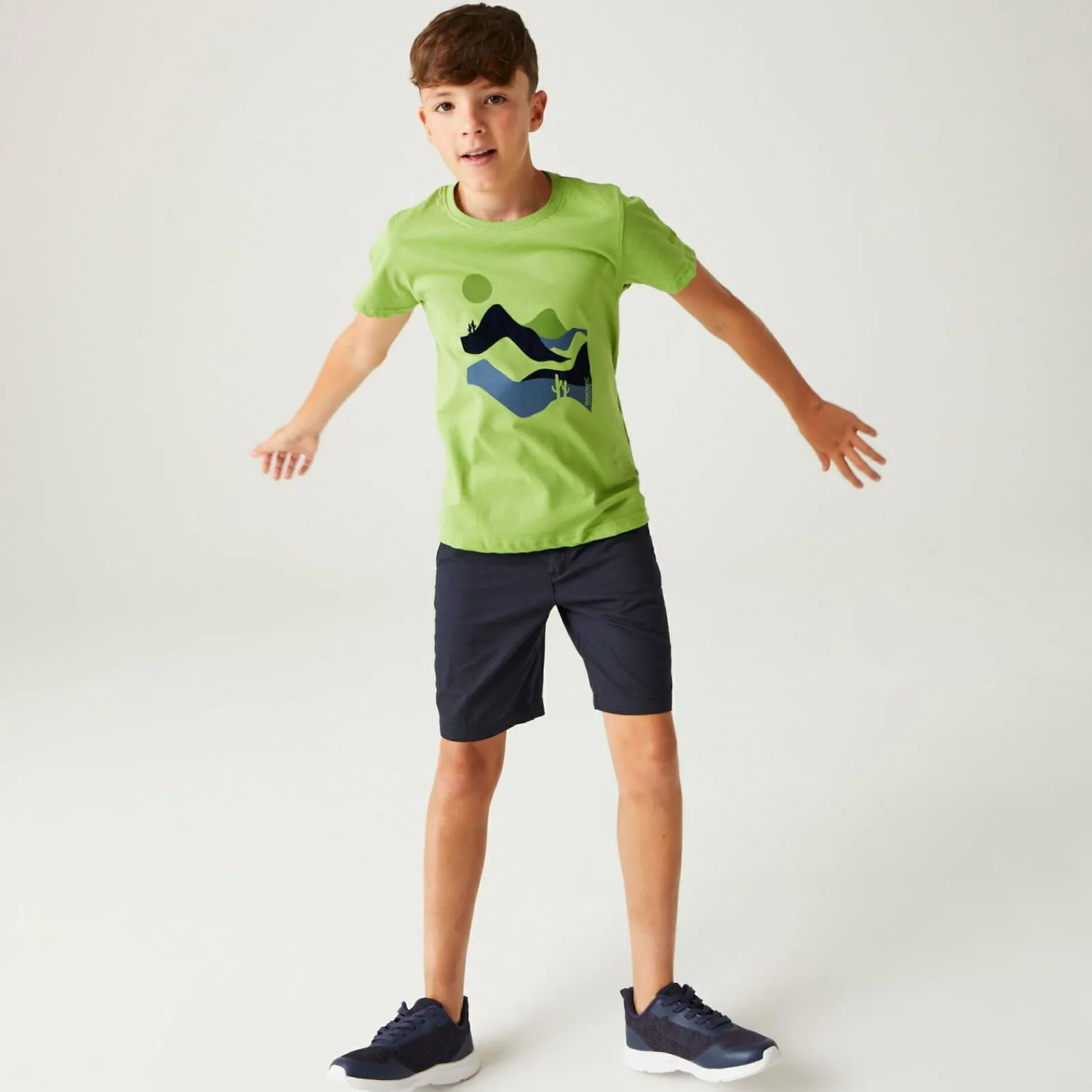 Regatta Bosley VII Enfant T-shirt à imprimé graphique |<Enfant Vêtements Garçon|T-Shirts