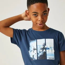 Regatta Bosley VII Enfant T-shirt à imprimé graphique |<Enfant Vêtements Garçon|T-Shirts