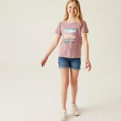 Regatta Bosley VII Enfant T-shirt à imprimé graphique |<Enfant Vêtements De Fille|T-Shirts