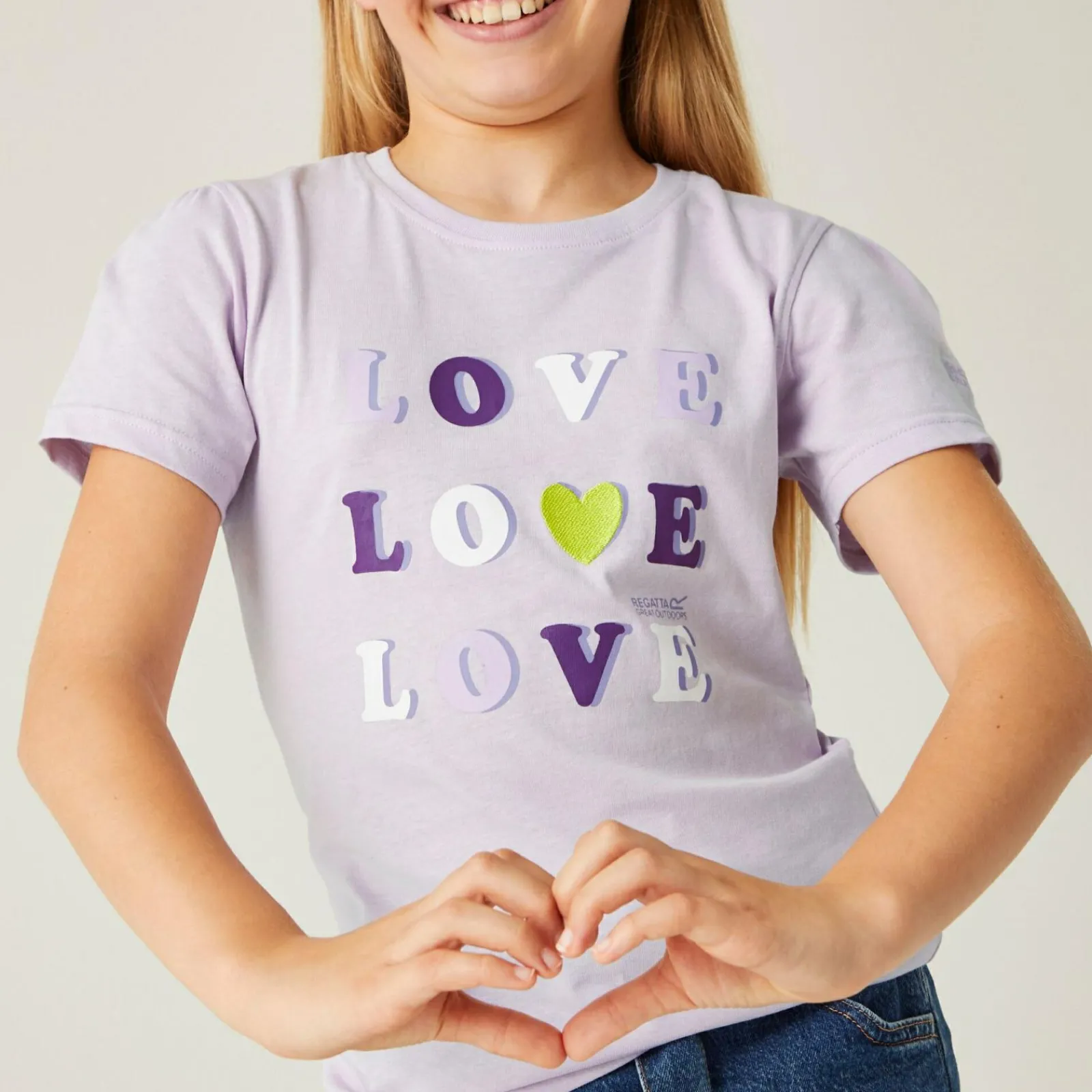 Regatta Bosley VII Enfant T-shirt à imprimé graphique |<Enfant Vêtements De Fille|T-Shirts