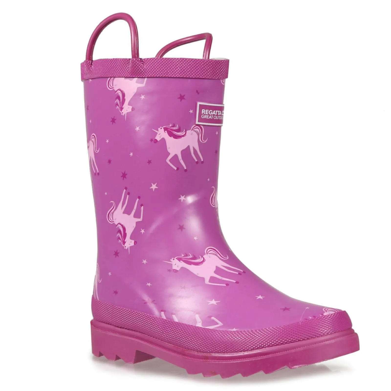 Regatta Bottes de pluie Junior imprimées Minnow |<Enfant Bottes En Caoutchouc|Bottes En Caoutchouc