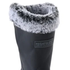 Regatta Bottes en caoutchouc mi-hautes doublées de fourrure Luxley pour femme |<Femme Bottes En Caoutchouc|Bottes En Caoutchouc