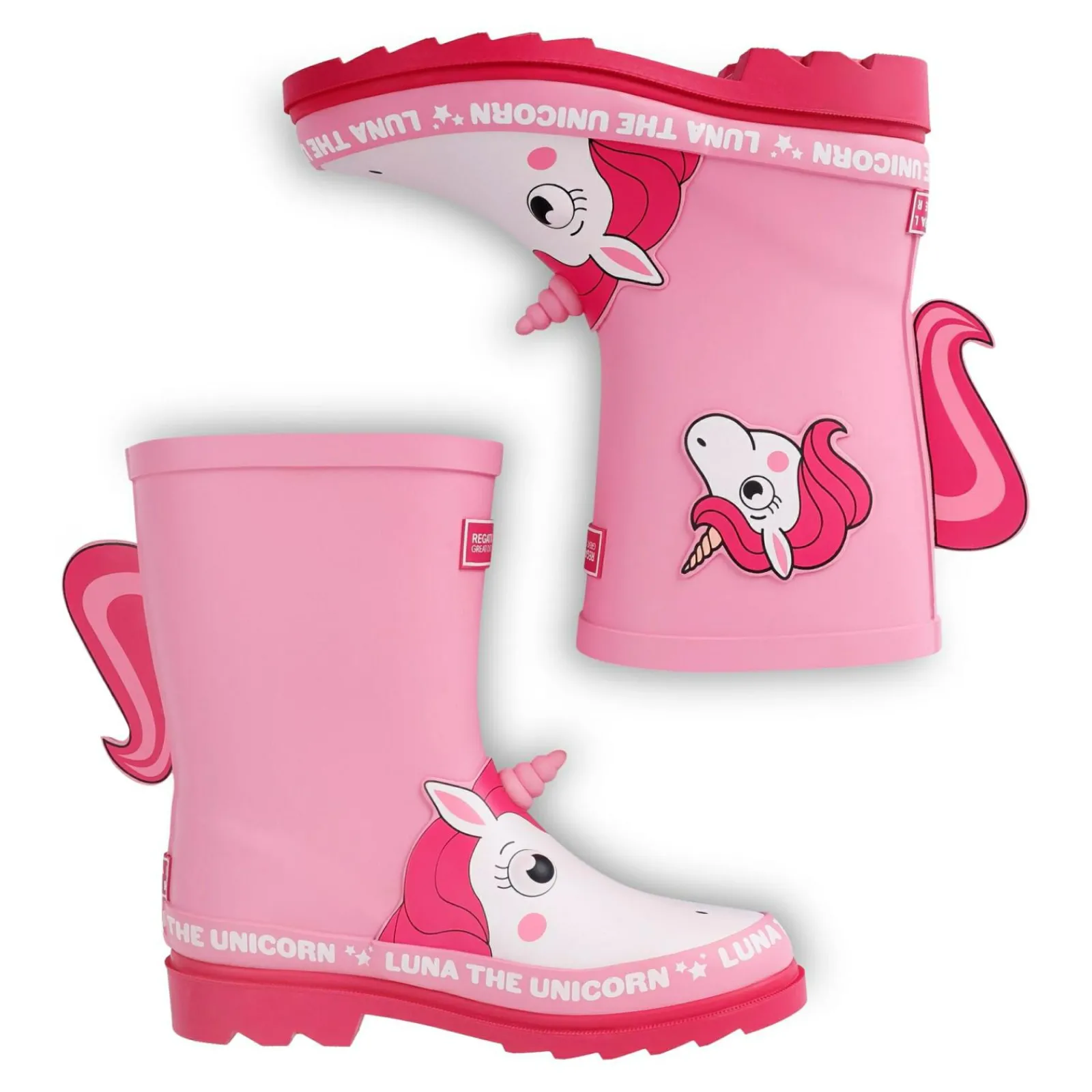 Regatta Bottes en caoutchouc Mudplay II pour enfant |<Enfant Bottes En Caoutchouc|Bottes En Caoutchouc
