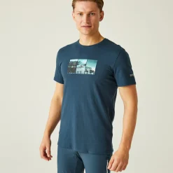 Regatta Breezed IV Homme T-shirt à imprimé graphique |<Homme/Femme T-Shirts