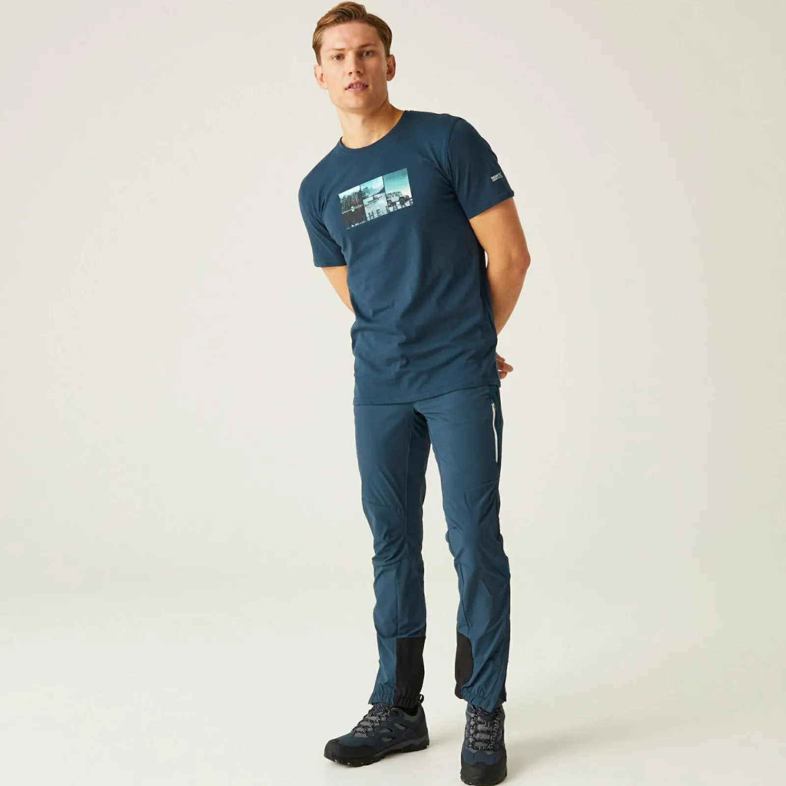 Regatta Breezed IV Homme T-shirt à imprimé graphique |<Homme/Femme T-Shirts