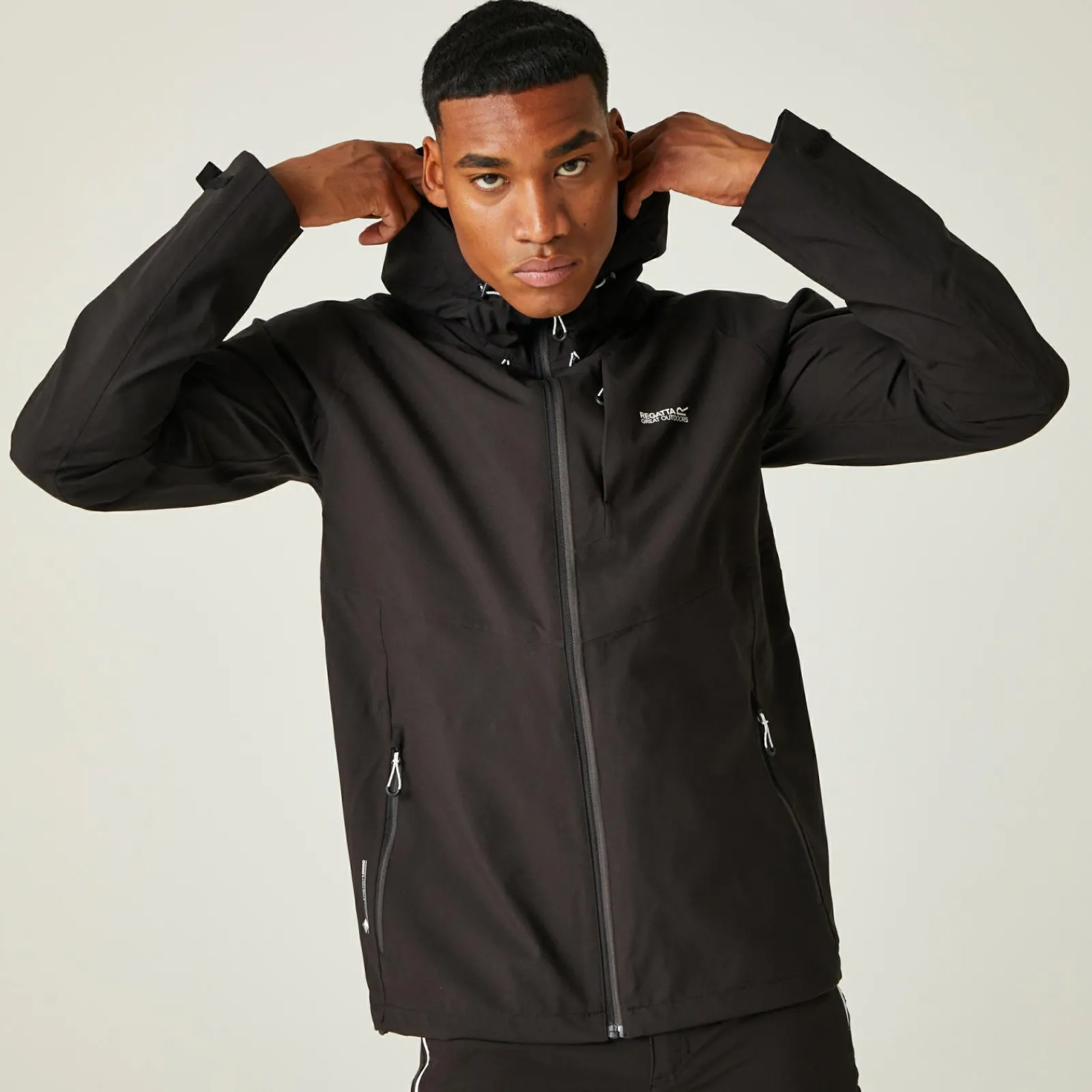 Regatta Britedale Homme Veste de marche imperméable à capuche |<Homme Vestes Imperméables
