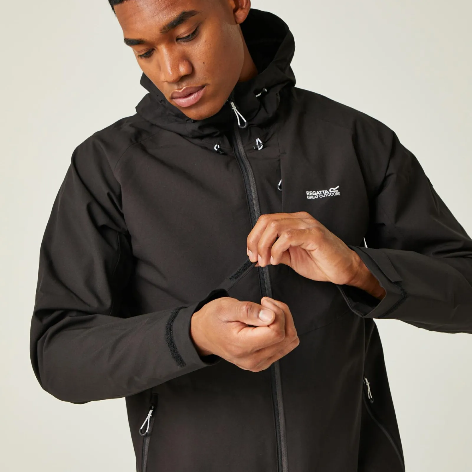 Regatta Britedale Homme Veste de marche imperméable à capuche |<Homme Vestes Imperméables