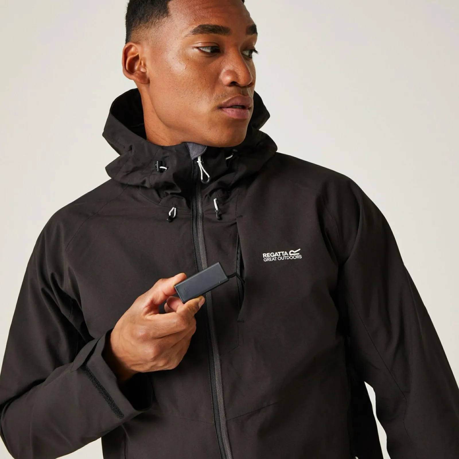 Regatta Britedale Homme Veste de marche imperméable à capuche |<Homme Vestes Imperméables