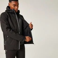 Regatta Britedale Homme Veste de marche imperméable à capuche |<Homme Vestes Imperméables