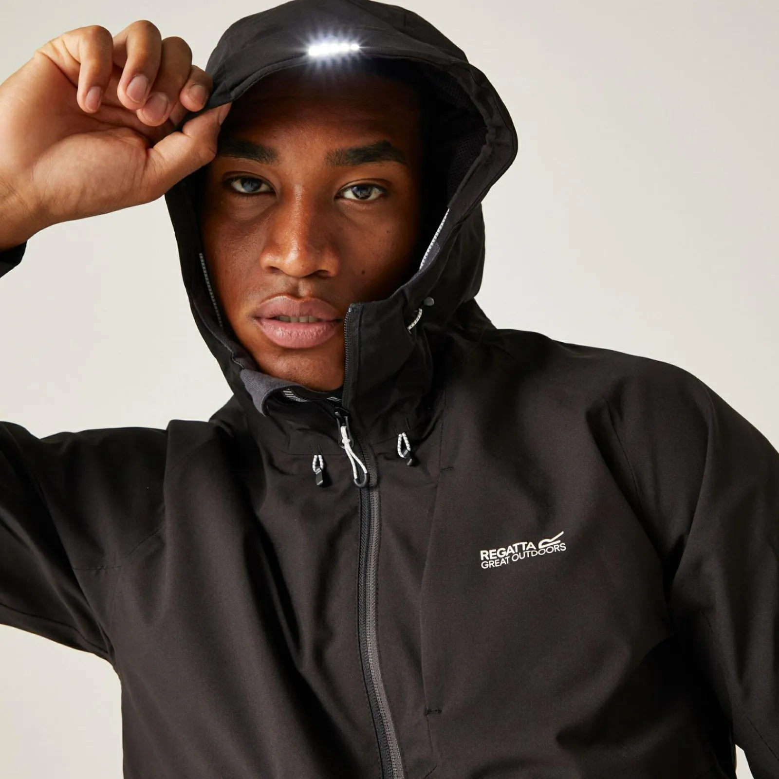 Regatta Britedale Homme Veste de marche imperméable à capuche |<Homme Vestes Imperméables