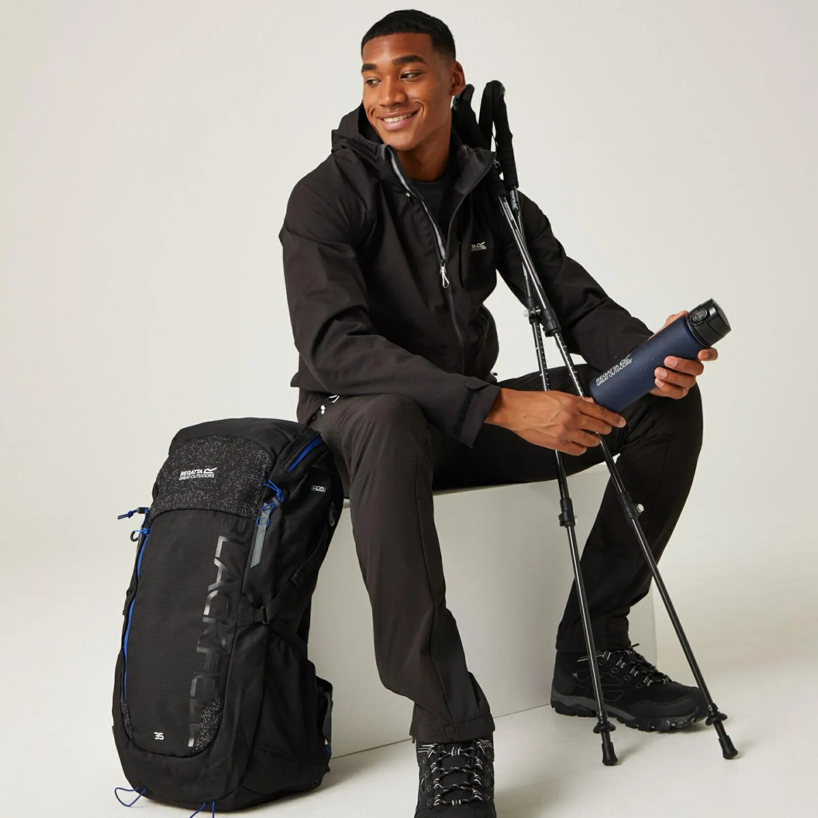 Regatta Britedale Homme Veste de marche imperméable à capuche |<Homme Vestes Imperméables