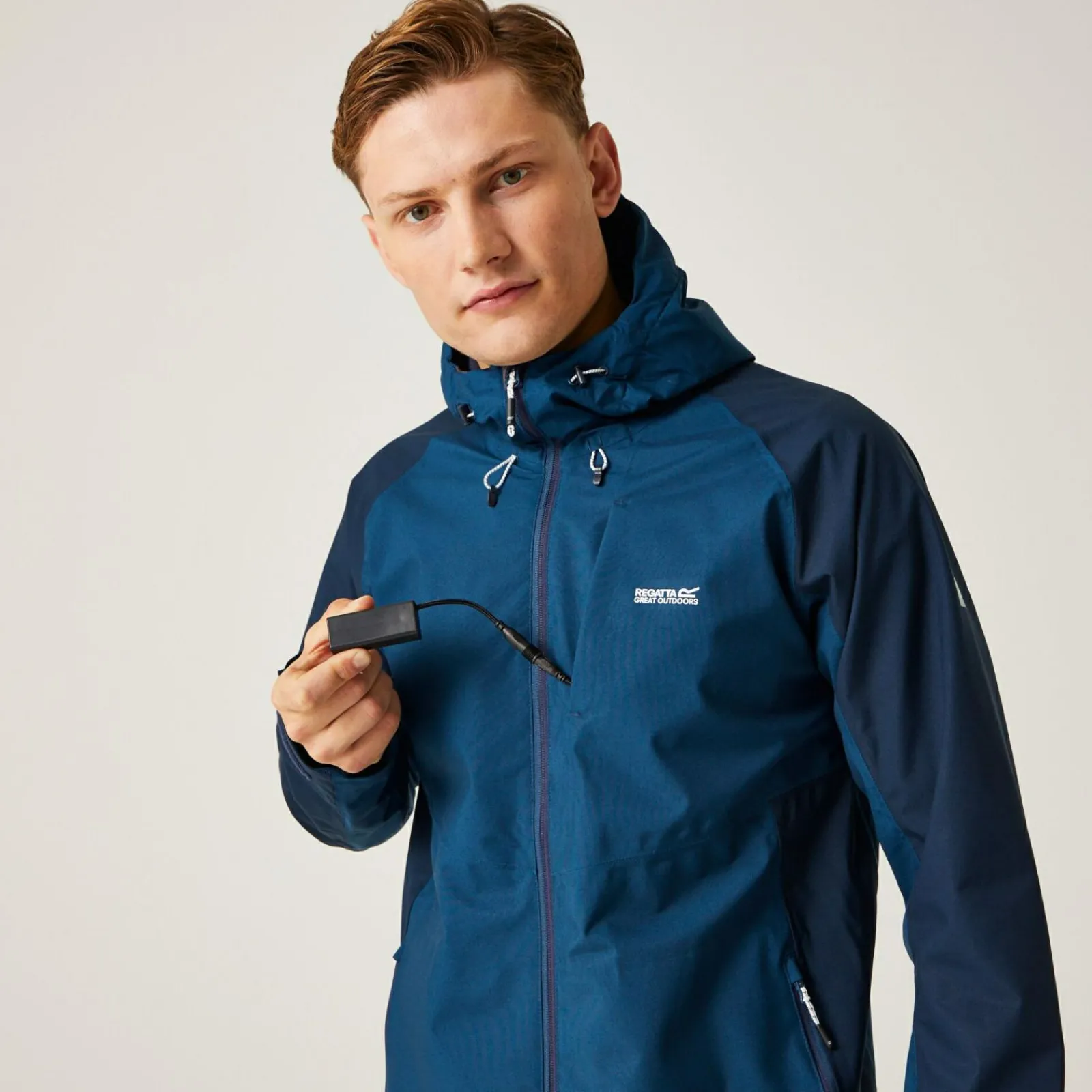 Regatta Britedale Homme Veste de marche imperméable à capuche |<Homme Vestes Imperméables